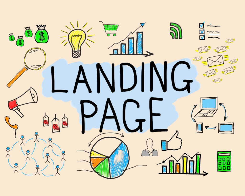 landing page