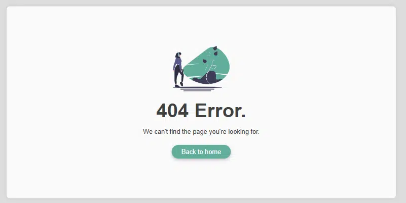 4040 error page