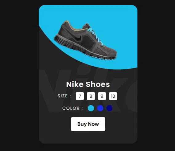 UI card design