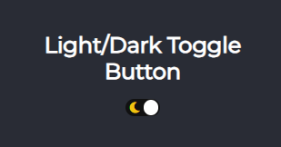 light dark toggle button
