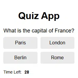Quiz app