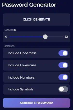 password generator
