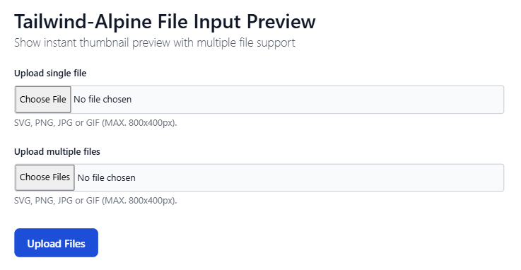upload image preview