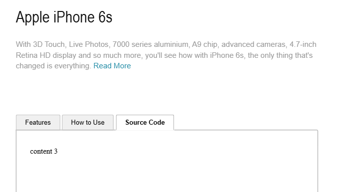 E-commerce Product page using react