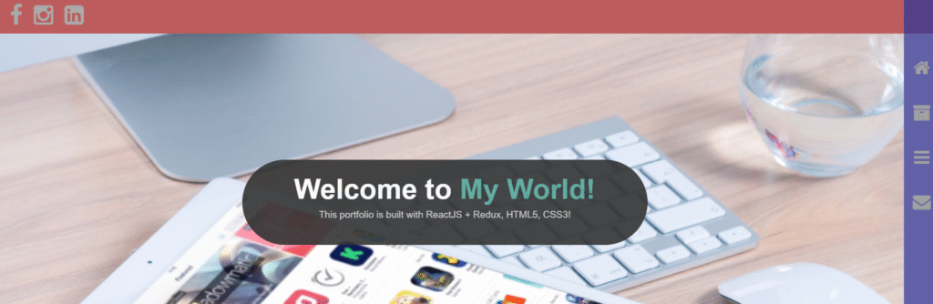Portfolio with Routing for web development project ideas