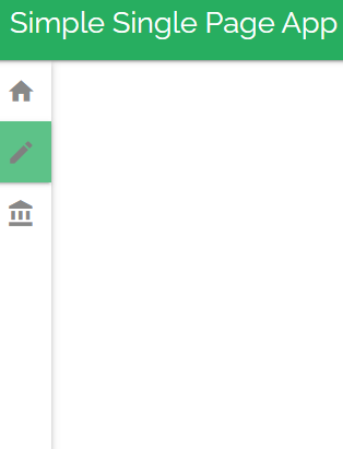 Animated Sidebar Navigation