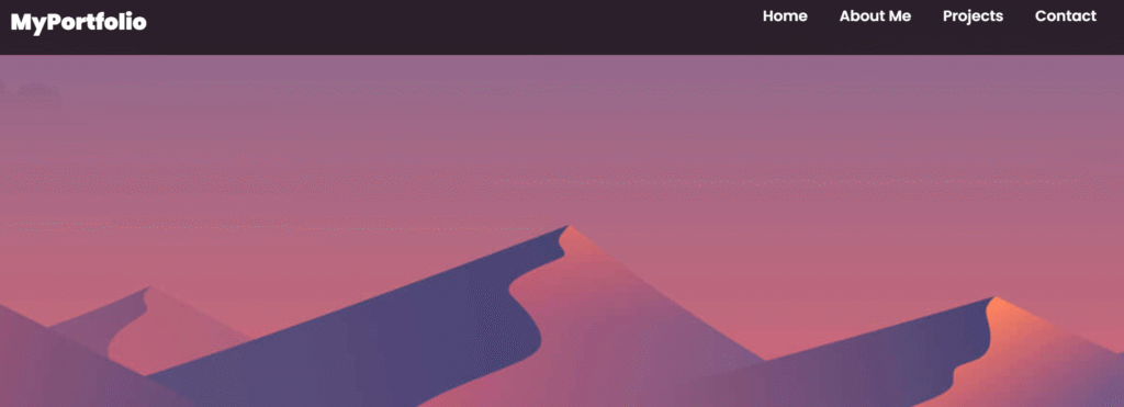 Dev Portfolio with Animations