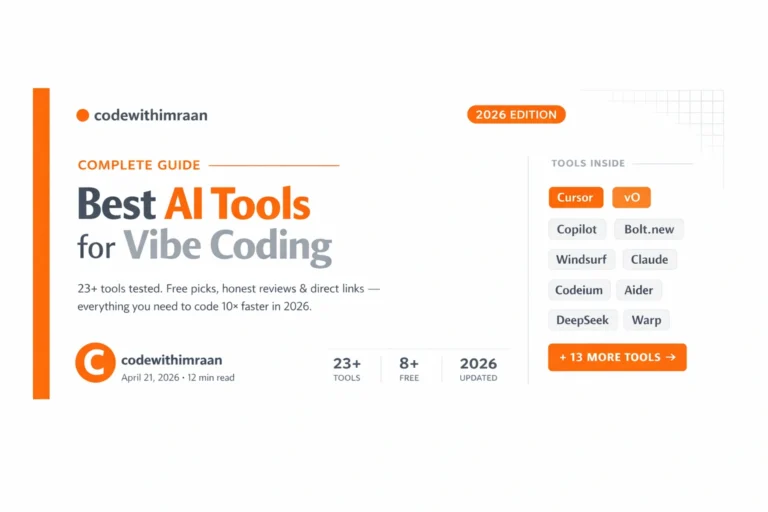 Ai tools for vibe coding 2026